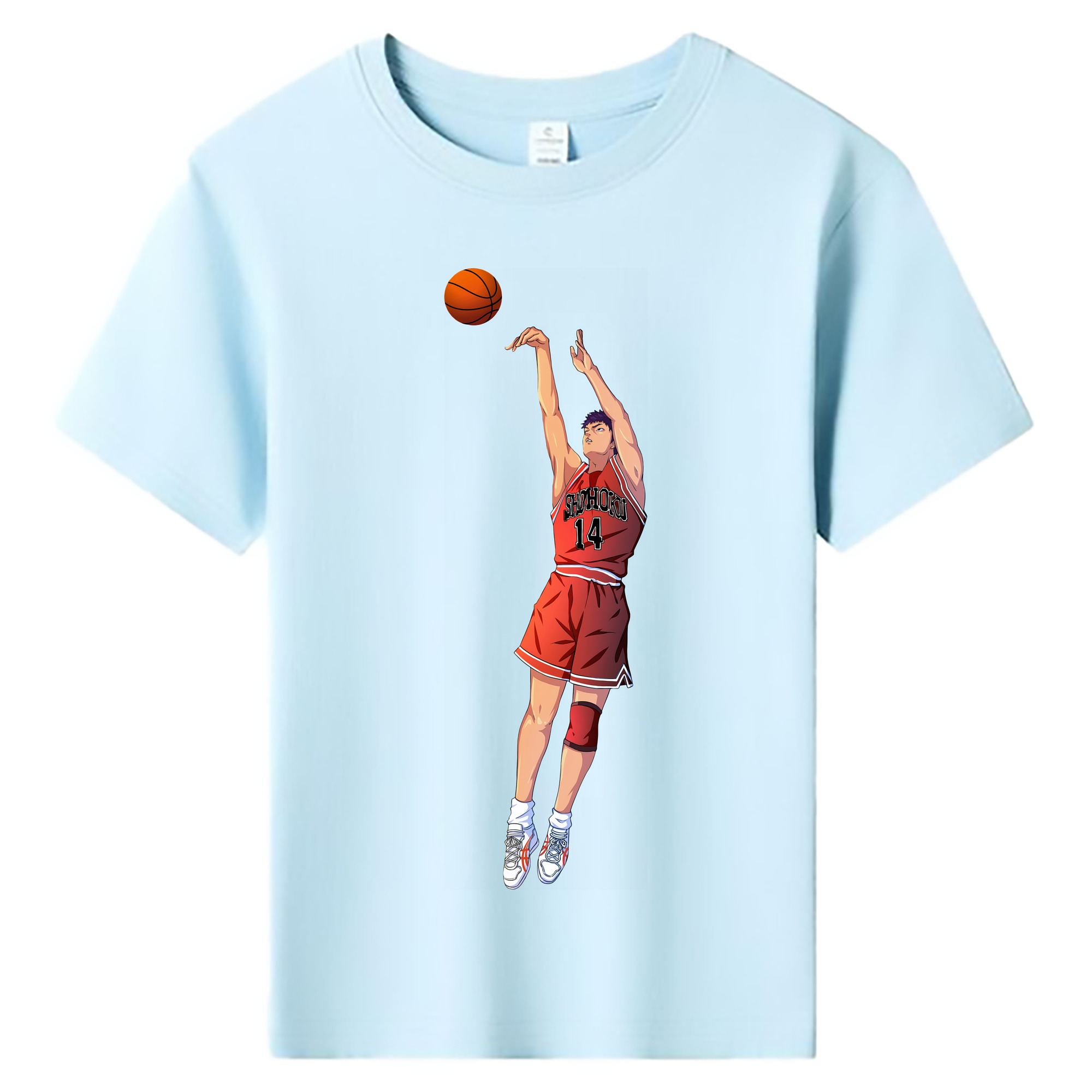 （画像用） SLAM DUNK／スラムダンク 綿100％キッズTシャツ（フロントプリント）